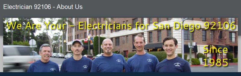 Quality C10 Electricians & Electrical Contractors for 92106